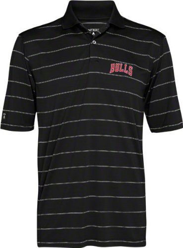 Chicago Bulls Black Echo Polo Shirt