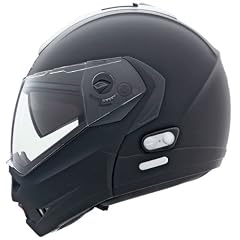CABERG Konda, Moderner Klapp-Helm mit Sonnenblende, schwarz matt, Gr.L