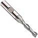 Niagara Cutter S203 High-Speed Steel End Mill, General Purpose, Regular Length, TiCN Coated, 2 Flutes, Square End