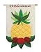 Pineapple Estate Size Applique Flag