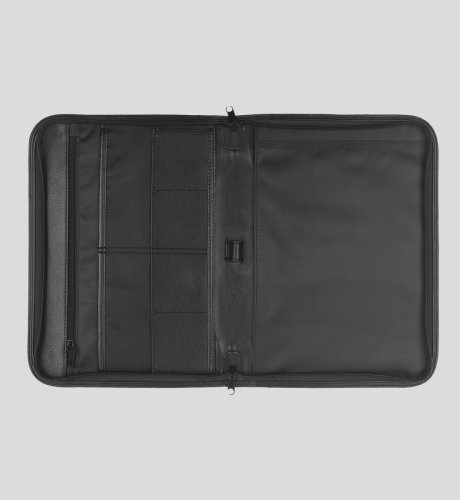 Front Zip Compartment Folio