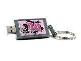 Centon Dale Jr. Edition DataStick Keychain 2 GB USB 2.0 Flash Drive DSKN2GB-88PNK