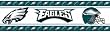 Sports Coverage Philadelphia Eagles Wall Border