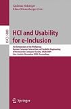 Produkt-Bild: (HCI and Usability for e-Inclusion) By Holzinger, Andreas (Author) Paperback on (01 , 2010)