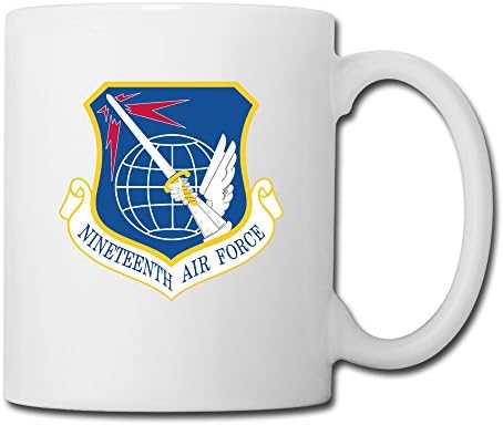 Nuodi Ge Unique Design US Nineteenth Air Force Insignia Coffee Mug