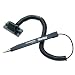 MMF Industries Wedgy Anti-Microbial Scabbard Style Cord Pens/Counter Pens with Adhesive-Backed Square Base, Blue Ink, 12 Pens per Box (28608)