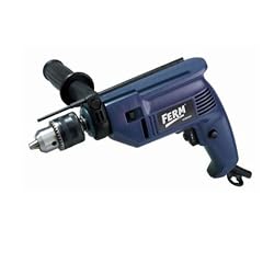 Kompakte Schlagbohrmaschine FEPD-500 von FERM mit 500 W und Seitenhandgriff