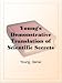 Young's Demonstrative Translation of Scientific Secrets