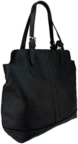 Dudlin 5340-17 Nero Black Classic Tote/Shopper Bag