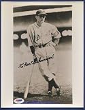Chas. Gehringer Tigers Auto/Signed 8x10 Photo PSA/DNA - Autographed College Photos