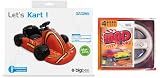 Wii - Let's Kart Aufblasbares Kart-Auto, rot