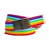 Produkt-Bild: Gewebe-G&uuml;rtel RAINBOW STRIPES multicolor