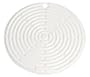 Le Creuset Silicone Set of 2 Mini-Cool Tool, White