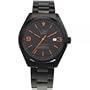 LTD Watch Unisex Limited Edition Steel Ex Collection Watch LTD 280202 With Solid Ip Black Plated Stainless Steel Bracelet, Black Dial, Case & Bezel