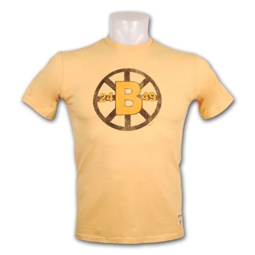 Boston Bruins Rivals Vintage Wash Jersey T-Shirt Size XL