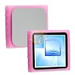 Silicone Skin Case for Apple iPod Nano 6th Gen, Pink