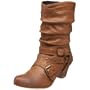 MIA Women's Silverado Western Boot,Tan Leather,8.5 M US