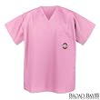 OSU Buckeyes Pink Scrubs Tops SHIRT -Size LG Ohio State For HER -Officially Licensed NCAA College Logo Apparel Unique GIFT Ideas For Mom Nurses Ladies Students Graduation