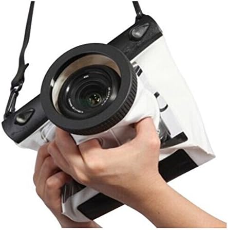 Tteoobl PVC Waterproof Case/Bag For DSLR SLR Camera Canon,Nikon,Pentax,Sony, Panasonic Etc (Transparent,8cm)