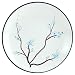 MiGi Cherry Blossom Salad Plate, Set of 4