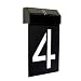 Matterinc Solar LED Number 4 - Black