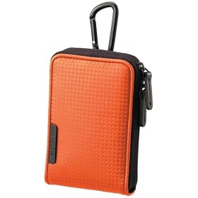 Sony Webbie MHS-PM1 Sporty Carrying Case with Carabineer (Orange)