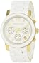 Michael Kors Watches White PU Runway (White)