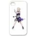 ePcase Beautiful Yamanaka Ino in Naruto Printed White Hard Case Cover for Apple iPhone 4&4S