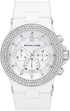 Michael Kors – Quartz Ceramic Classic Chronograph with White Dial Women’s Watch – MK5391
