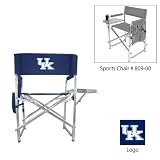 Kentucky Wildcats NCAA Sports Chair (Navy) (Embroidered Logo)