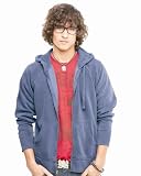 Comfort Colors Pigment-Dyed Frayed Full-Zip Hooded Sweatshirt