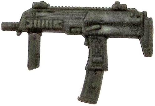 GI Joe 3 3/4 Inch LOOSE Action Figure Accessory Gray Uzi