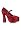 Funtasma Dolly-50G 5 Inch Chunky Heel Mary Jane Platform Pump Size 6