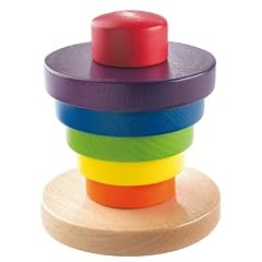 HABA 2215 - Regenbogenturm, Stapelturm