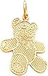 10K Yellow Gold Teddy Bear Charm
