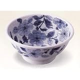 陶芸 手洗い鉢 染古花 34.5cm【美濃焼】  四季彩-陶器ONLINE-