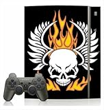Flaming Skull Skin for Sony Playstation 3 Console