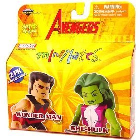 MiniMates Series 16 - Wonder Man & She-Hulk