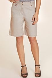 Per Una Roma Linen Blend 2 Button Shorts