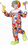 Child's Clown Costume (Size: Small 4-6)
