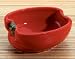 Red Bell Pepper Dipping Bowl- Set Of 2- Single