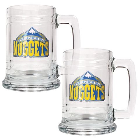 Denver Nuggets Set of 2 Beer Mugs