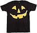 Glow in the Dark Jack O' Lantern Face | Halloween Pumpkin Costume Unisex T-shirt