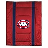 Montreal Canadiens NHL "Sidelines Collection" Bed Comforter (Twin)
