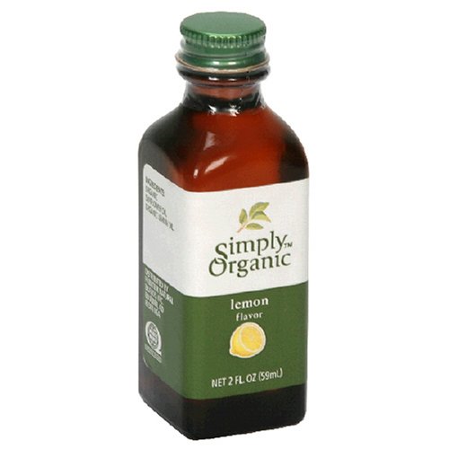 Simply Organic Lemon Flavoring, 2-Ounce Bottles (Pack of 6) by Simply Organic
