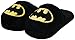 DC Comics Batman Logo Plush Slippers | S