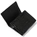Croton Watch LG375027CRBK Genuine Black Whole Skin Crocodile Tri-fold wallet