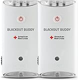 The American Red Cross Blackout Buddy the emergency LED flashlight, blackout alert and nightlight, pack of 2, ARCBB200W-DBL