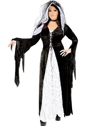 Bride of Darkness Plus Costume for Women