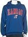 Soffe University of Kansas Hoodie with Arch and Mascot